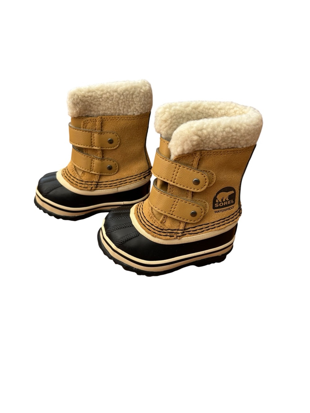 Sorel 1964 Pac Strap Baby/Toddler Boots Size 4- Like New